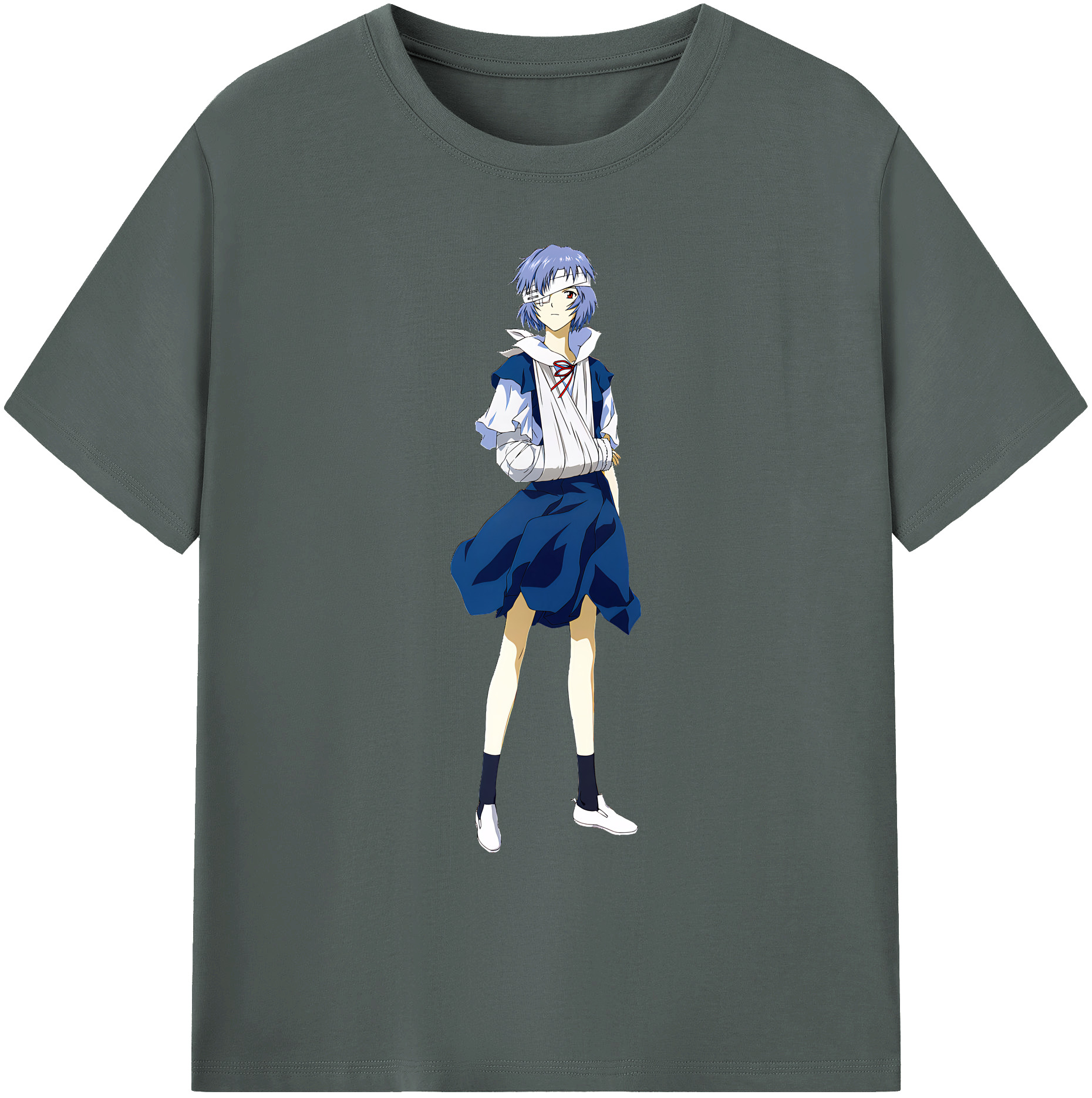 （画像用） EVA 新世紀エヴァンゲリオン 綿100％ メンズ半袖Tシャツ｜肌触りやわらか＆通気性